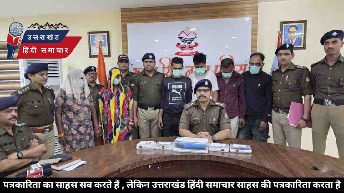 गिरफ्तार : फोन पर फंसाकर सूनसान में लूटने वाली 2 महिलाओं सहित 6 गिरफ्तार