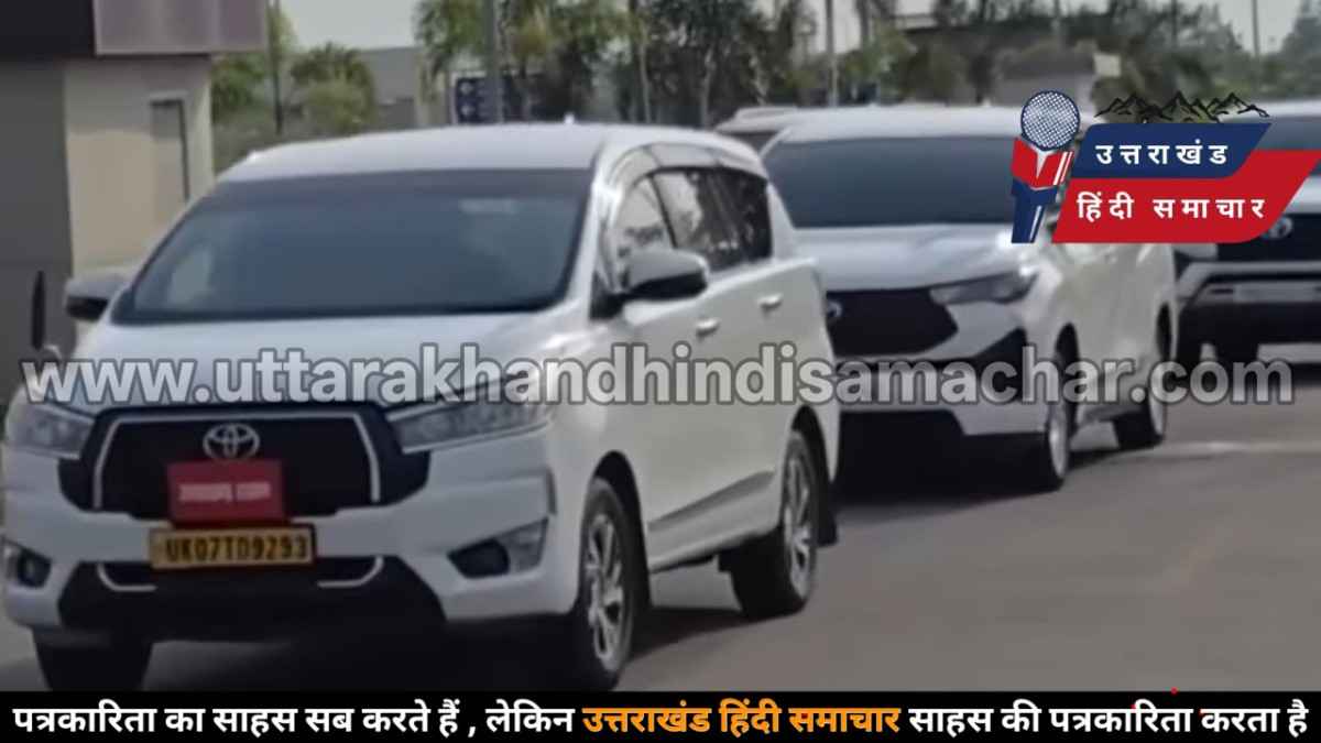 भाजपा की सादगी पर सवाल ! बीजेपी अध्यक्ष नितिन नवीन के 35 गाड़ियों वाले काफिले ने मचाया सियासी बवाल