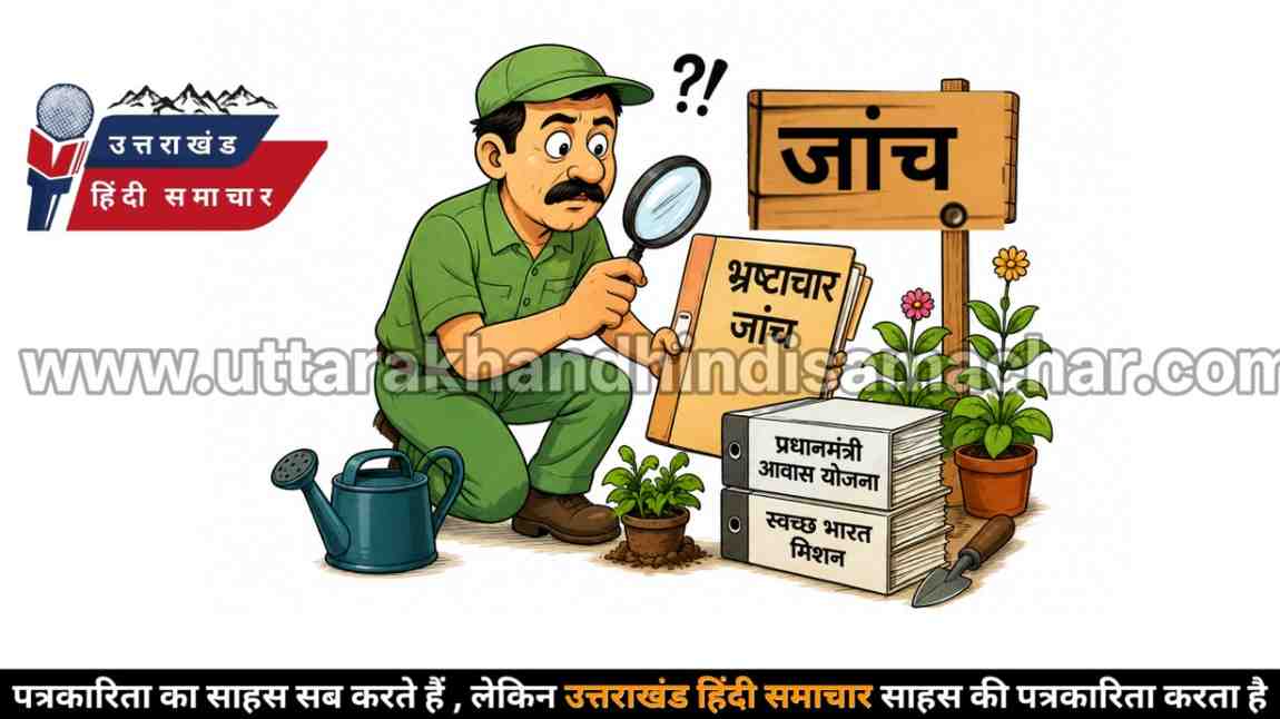 वाह री व्यवस्था ! अब माली करेगा भ्रष्टाचार की जांच , पालिका की टीम पर उठे सवाल